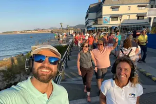 Paseo marinero: Isla y sus langostas · Isla Playa