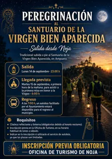 Peregrinación al Santuario de la Virgen Bien Aparecida · Noja