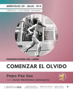 Presentación de «Comenzar el olvido» de Pepo Paz Saz · Santander