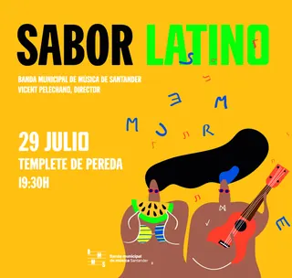 «Sabor latino», concierto de la Banda Municipal · Santander