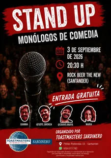 Stand Up. Monólogos de comedia · Santander