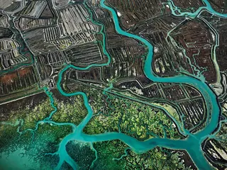 Taller en familia «Agua», de Edward Burtynsky · Avilés