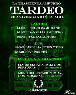 Tardeo 30 Aniversario La Trastienda · Ampuero