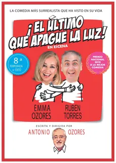 Teatro «El último que apague la luz» con Enma Ozores y Rubén Torres · Gijón