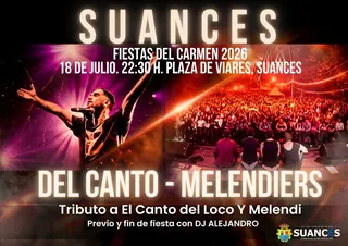 Tributos a El Canto del Loco y Melendi · Suances