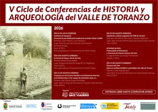V Ciclo de Conferencias de Historia y Arqueología del Valle de Toranzo