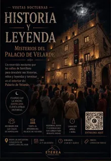 Visita nocturna al Palacio de Velarde · Santillana del Mar