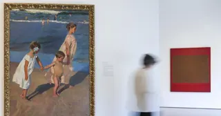 Visitas guiadas a las exposiciones para amigos · Santander