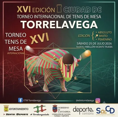XVI Torneo Internacional de Tenis de Mesa · Torrelavega